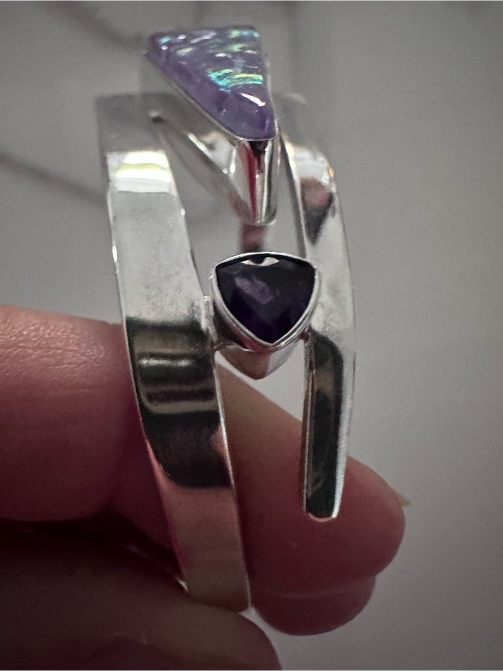Opal & Amethyst Bracelet